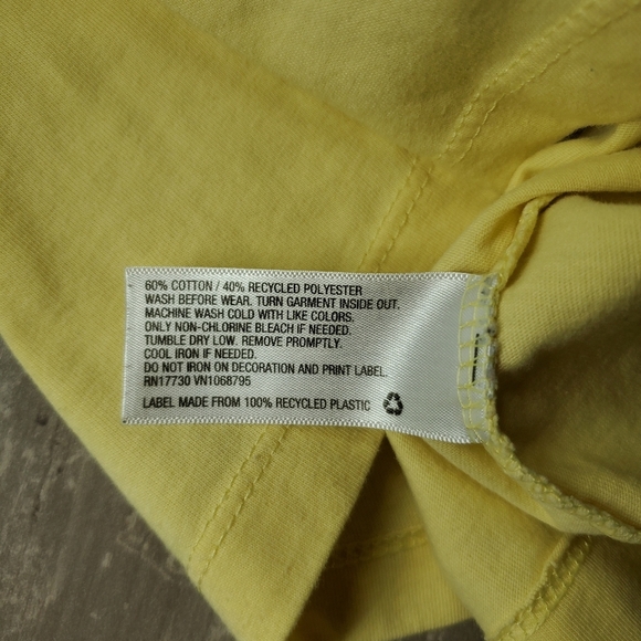 Cat & Jack Yellow Girls Size Small 6/6X Orange Flip Sequin Short Sleeve Top NWOT - Picture 4 of 13